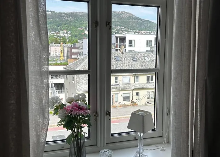 Modern In The Center Of Leilighet Bergen